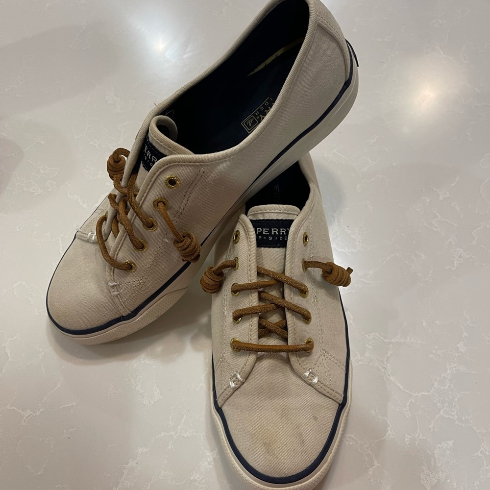 Sperry Topsiders, size 10